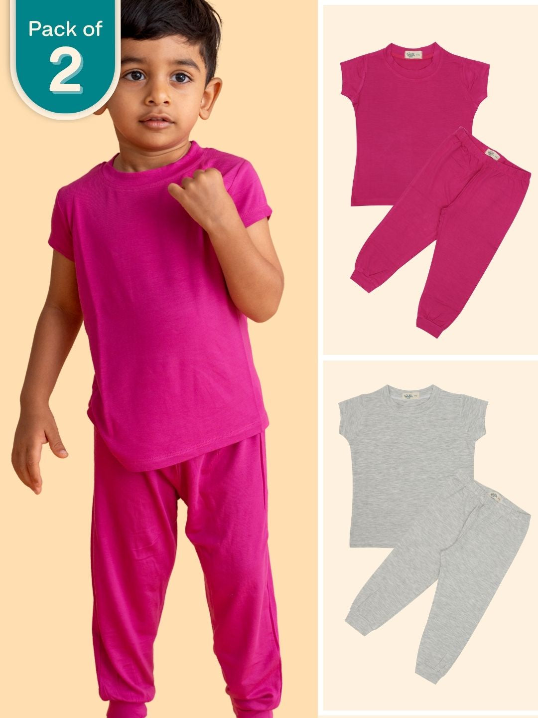 Pop & Drop - Modal Top and Pant - Pack of 2