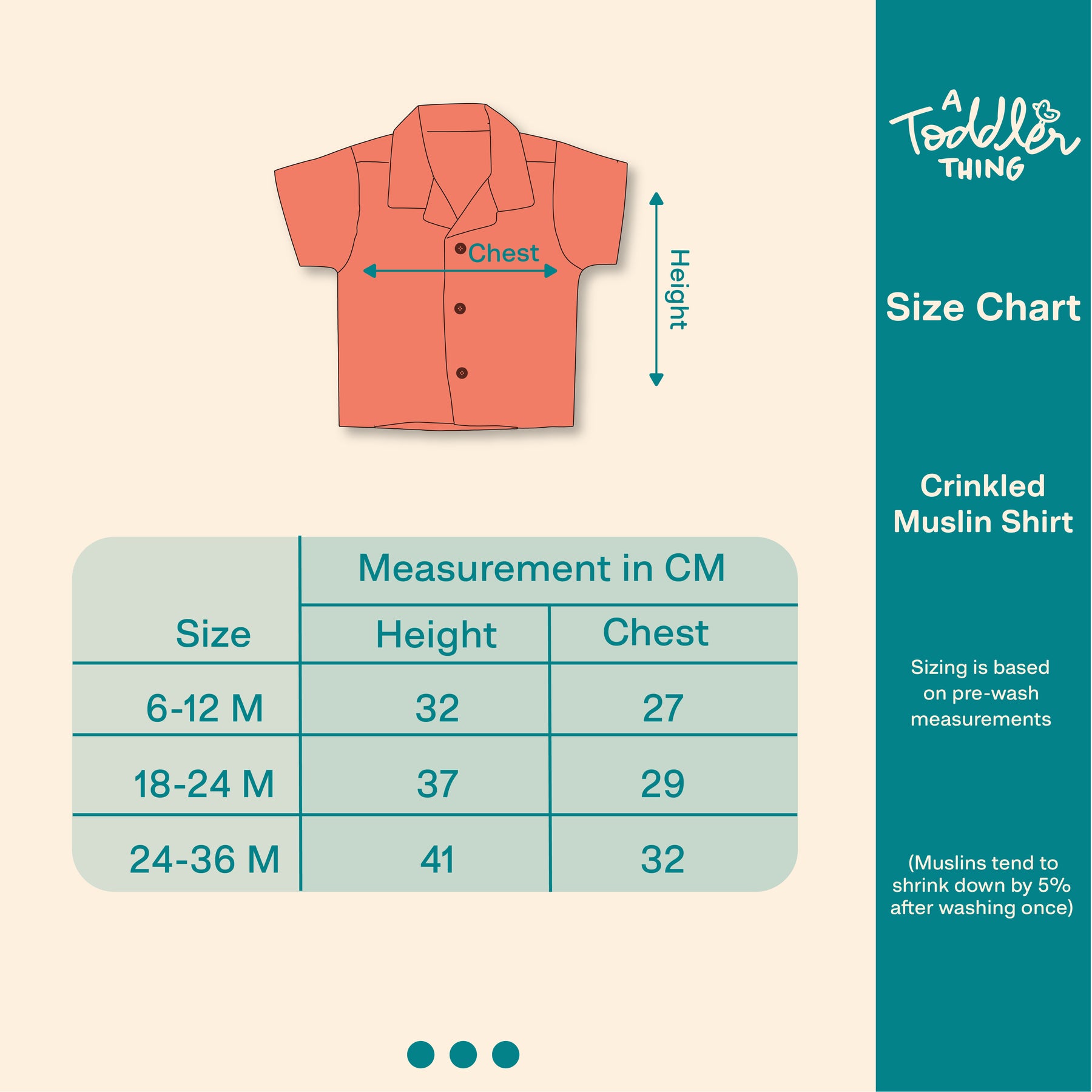 Sage Tusk - Crinkled Muslin Shirt