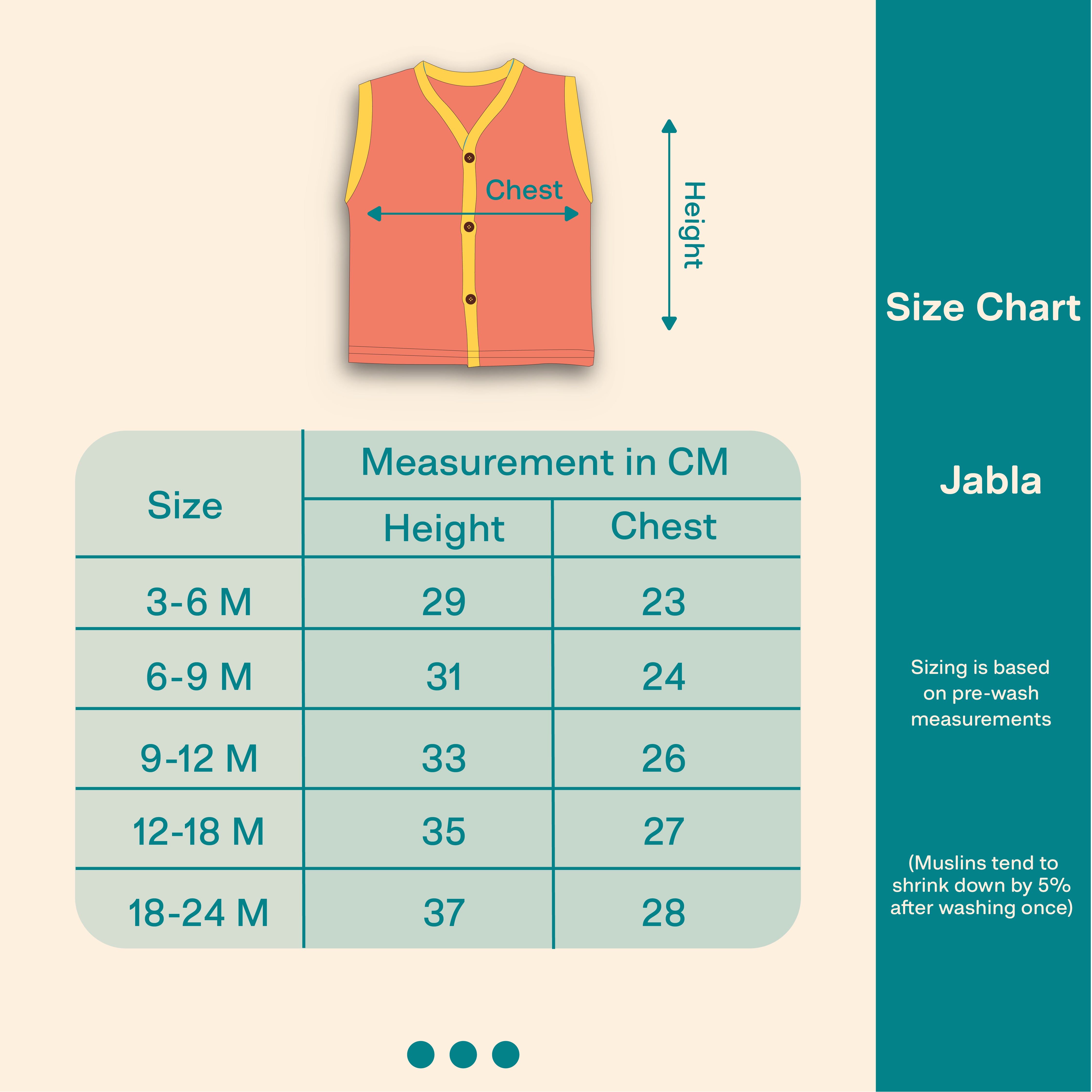 Tiny Wheel - Muslin Jabla and Shorts for Babies and Toddlers