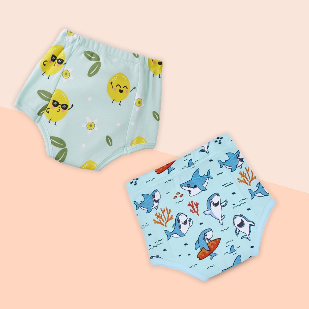 6-12 Months (Pack of 2)  - Ultra Undies - Baby Padded Underwear